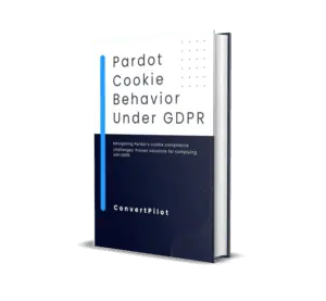eBook Cover of Managing Pardot Cookie Behavior Under GDPR