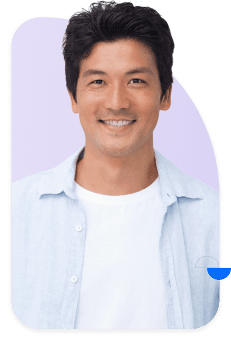 Confident Pardot consultant in a white shirt